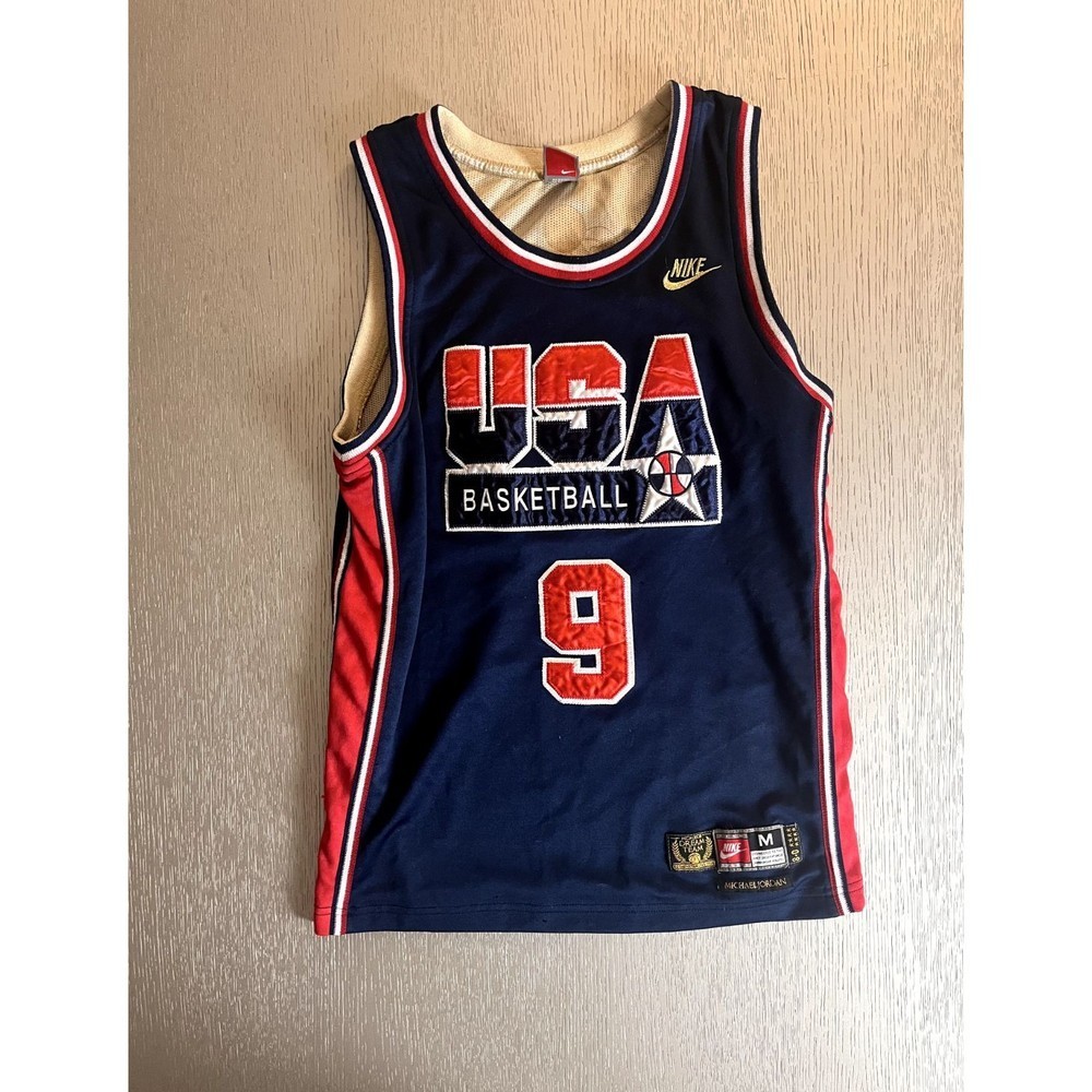 1992 Nike Michael Air Jordan USA Olympic Basketball Jersey Dream Team 1 Medium